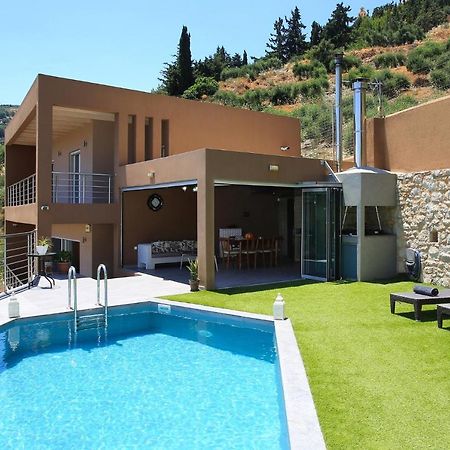 Design Villa Nicol - Heated Pool - Summer Kitchen Ηράκλειο Κρήτης Εξωτερικό φωτογραφία