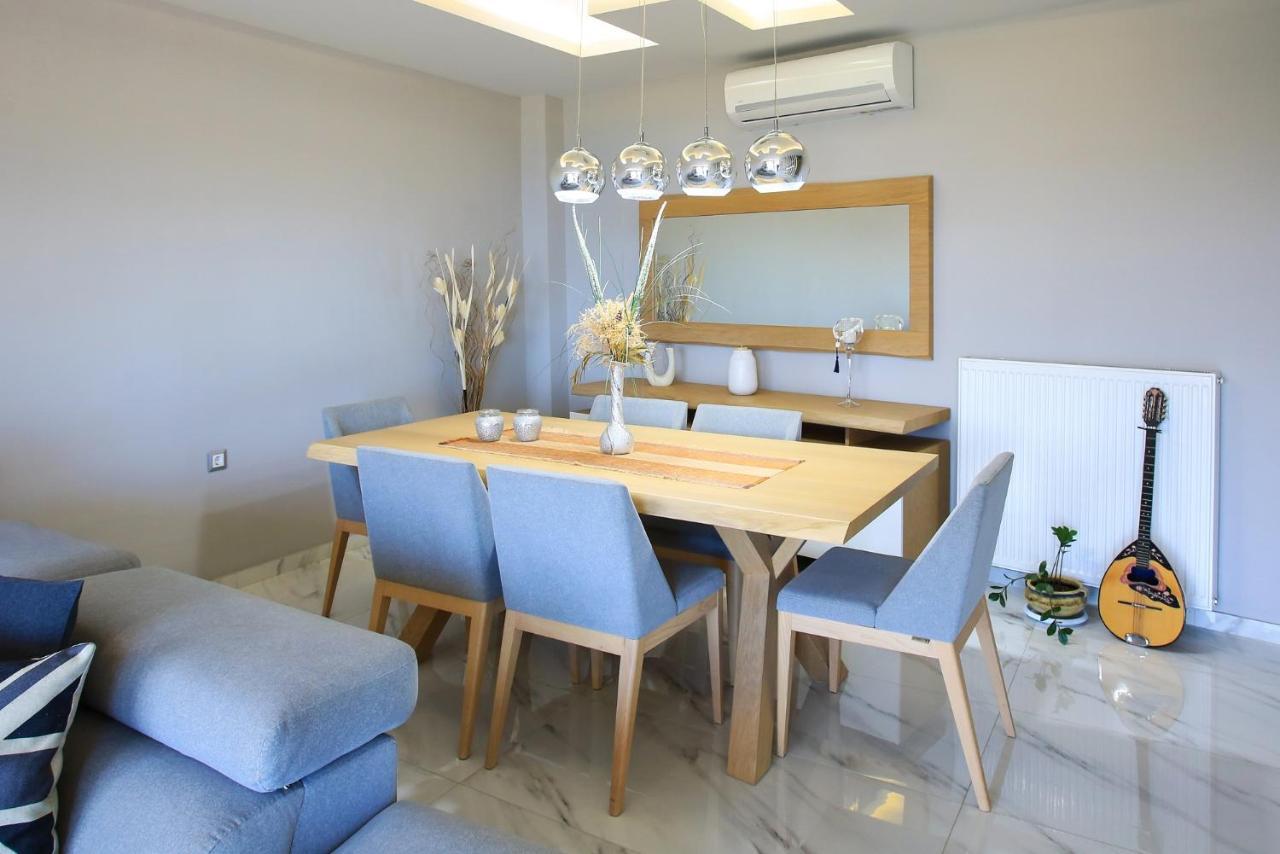 Design Villa Nicol - Heated Pool - Summer Kitchen Ηράκλειο Κρήτης Εξωτερικό φωτογραφία
